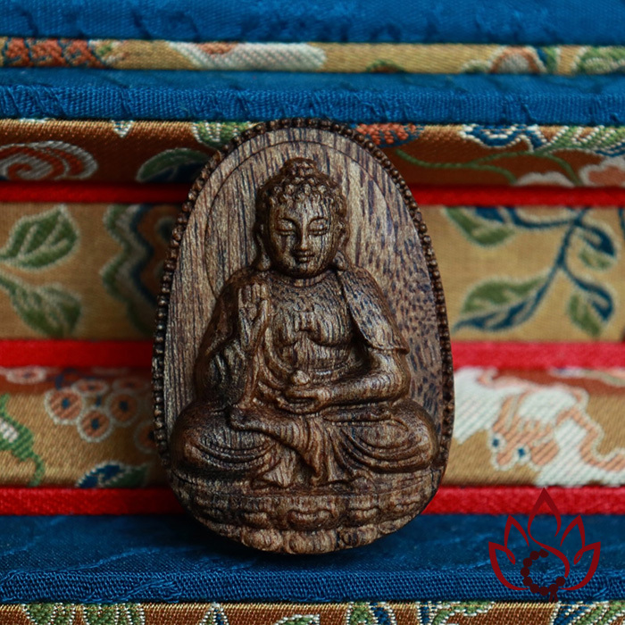 Mặt Dây Chuyền Trầm Hương Phật Bản Mệnh | Trầm Tốc kiến Tự Nhiên Lâu Năm