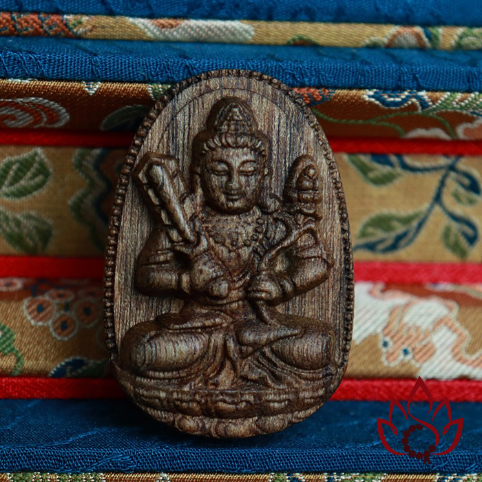 Mặt Dây Chuyền Trầm Hương Phật Bản Mệnh | Trầm Tốc kiến Tự Nhiên Lâu Năm