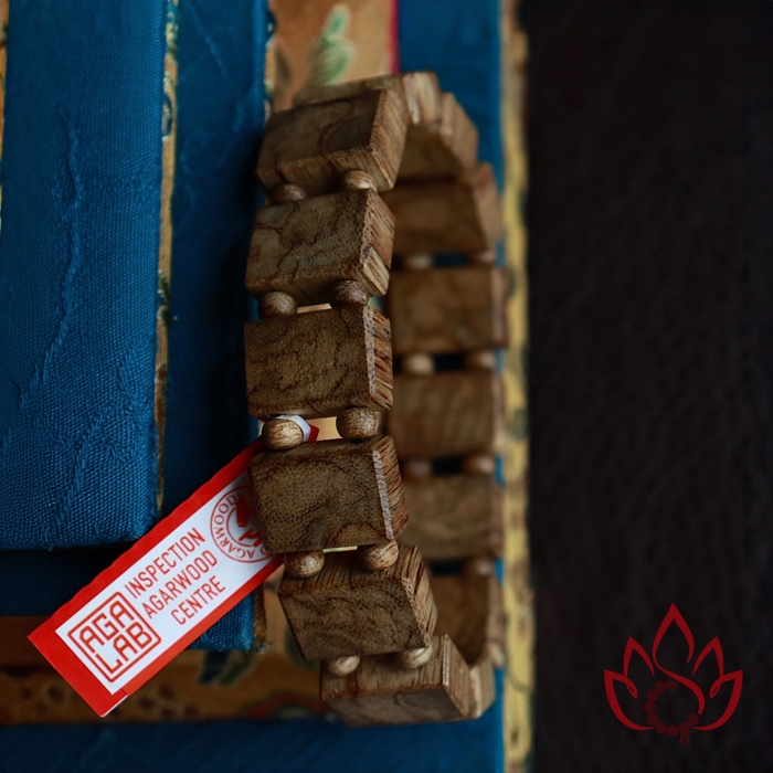 Vòng Trầm Hương Hạt Lách | Trầm Tốc Bông Tự Nhiên Lâu Năm